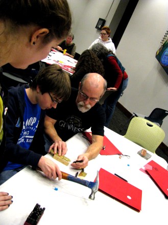 Metalworking Father and Son